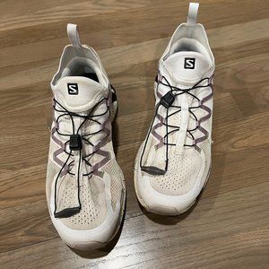 Salomon XT Rush White Nimbus Cloud Trail Running Shoe Sz 9